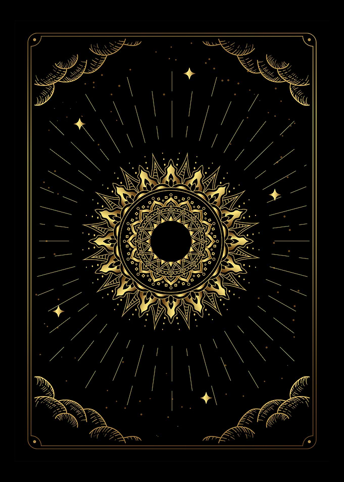 Tarot the Mandala sun