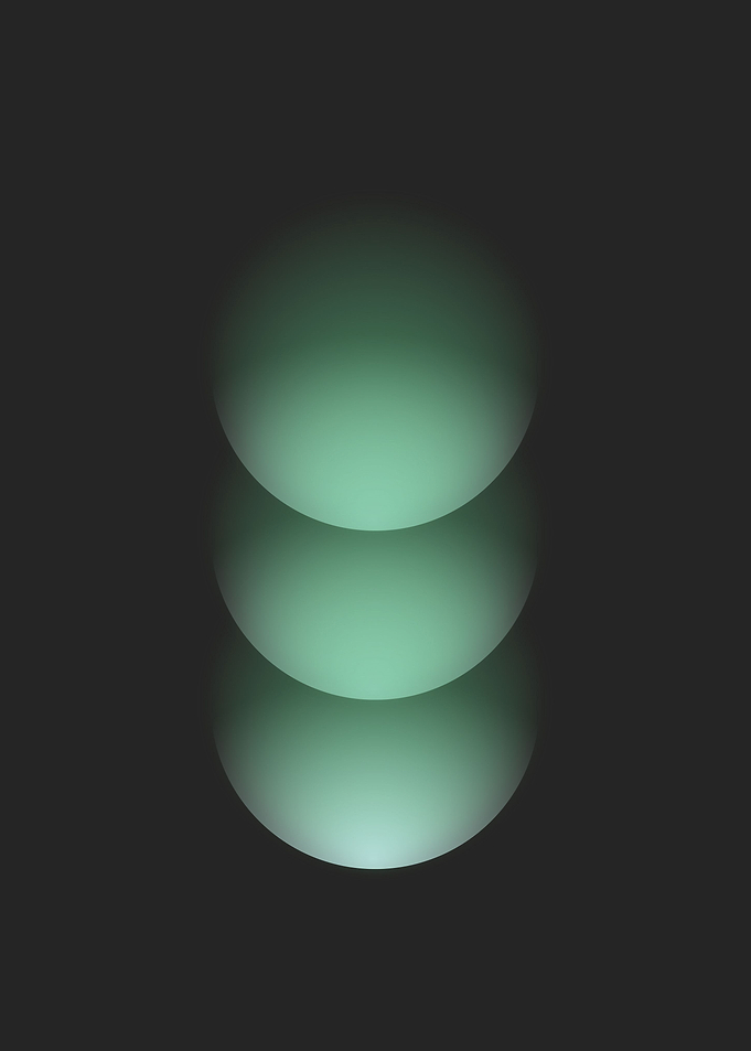 Tri Sphere Verdant Dark