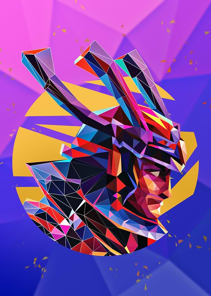 Samurai portrait