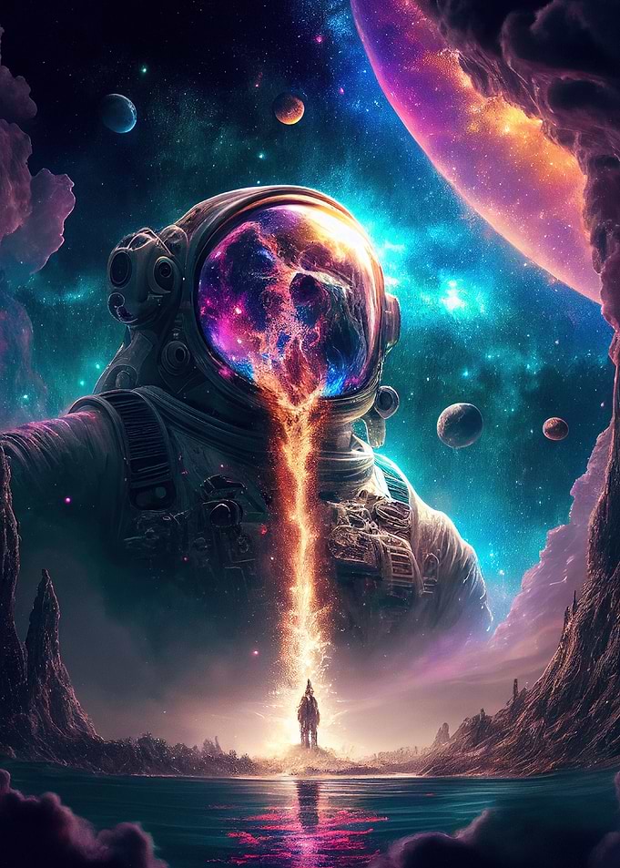 Colors of Space Planet