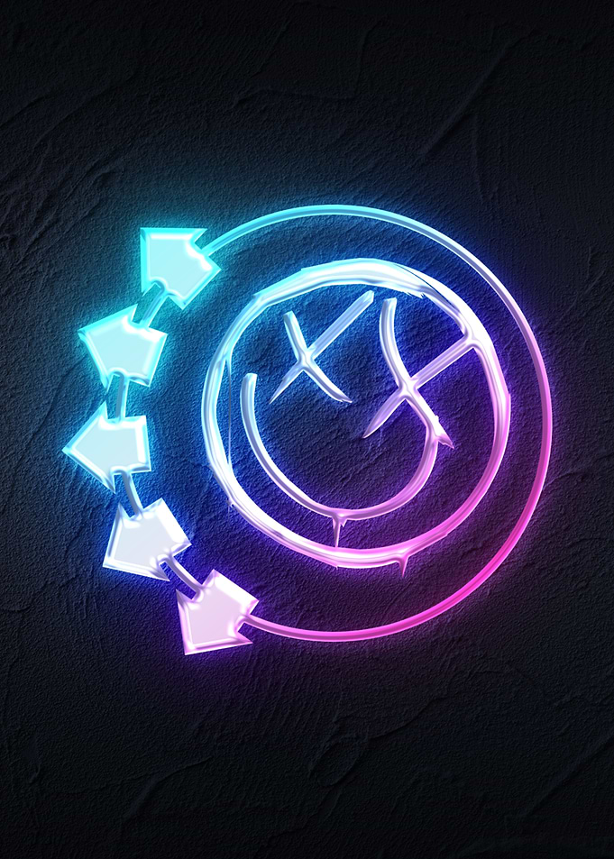 Smiley Face Neon