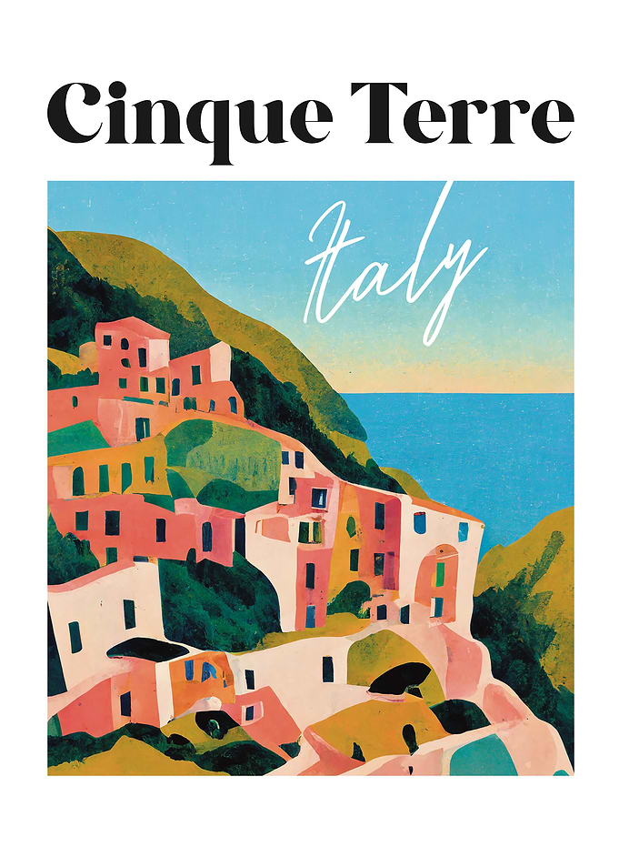 Abstract Cinque Terre