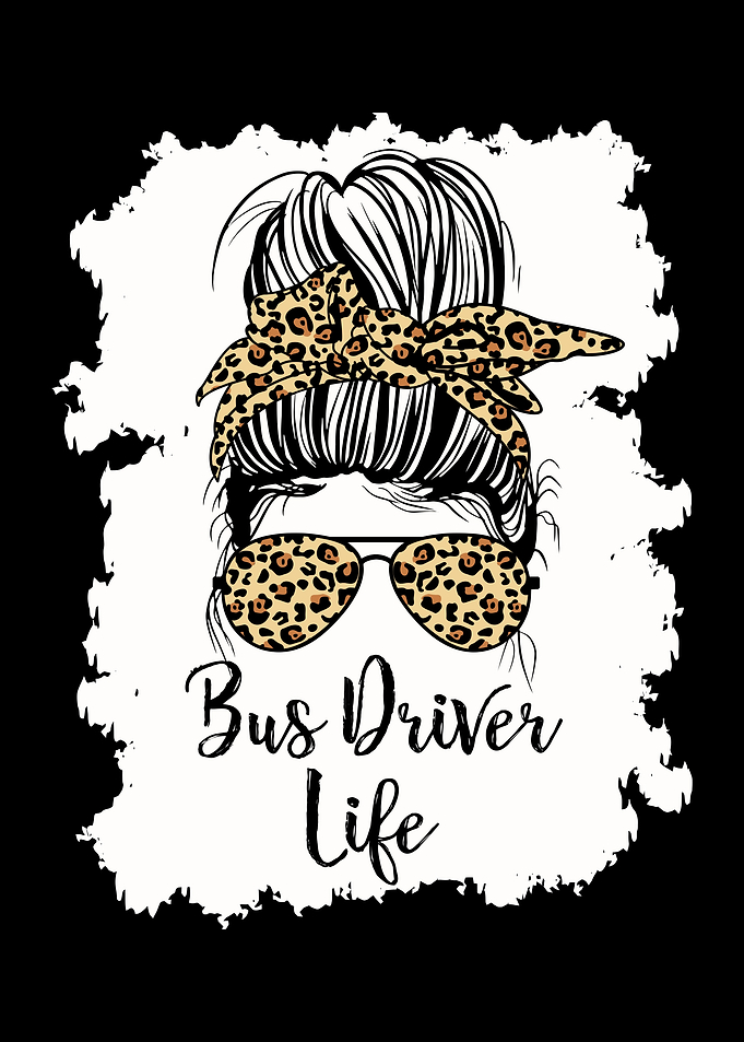 School Bus Driver Messy