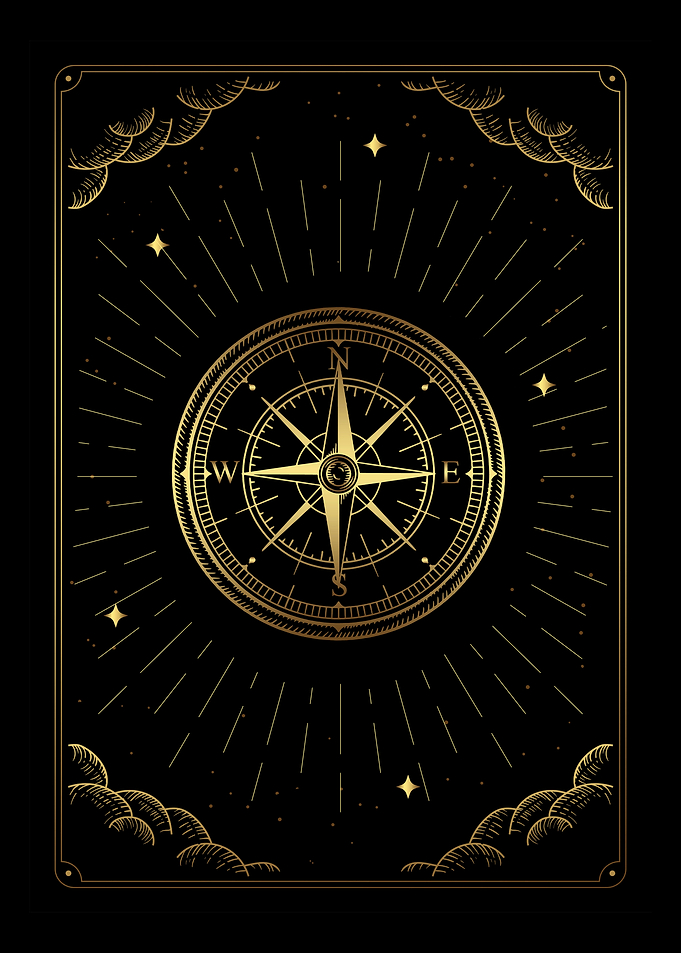 Tarot Star compass