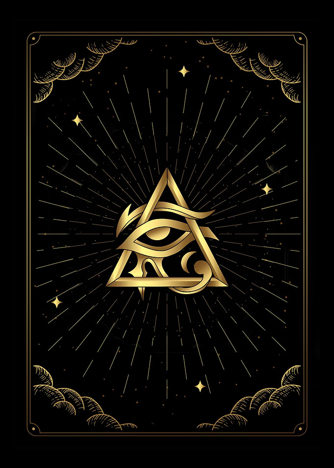 Tarot the Horus triangle