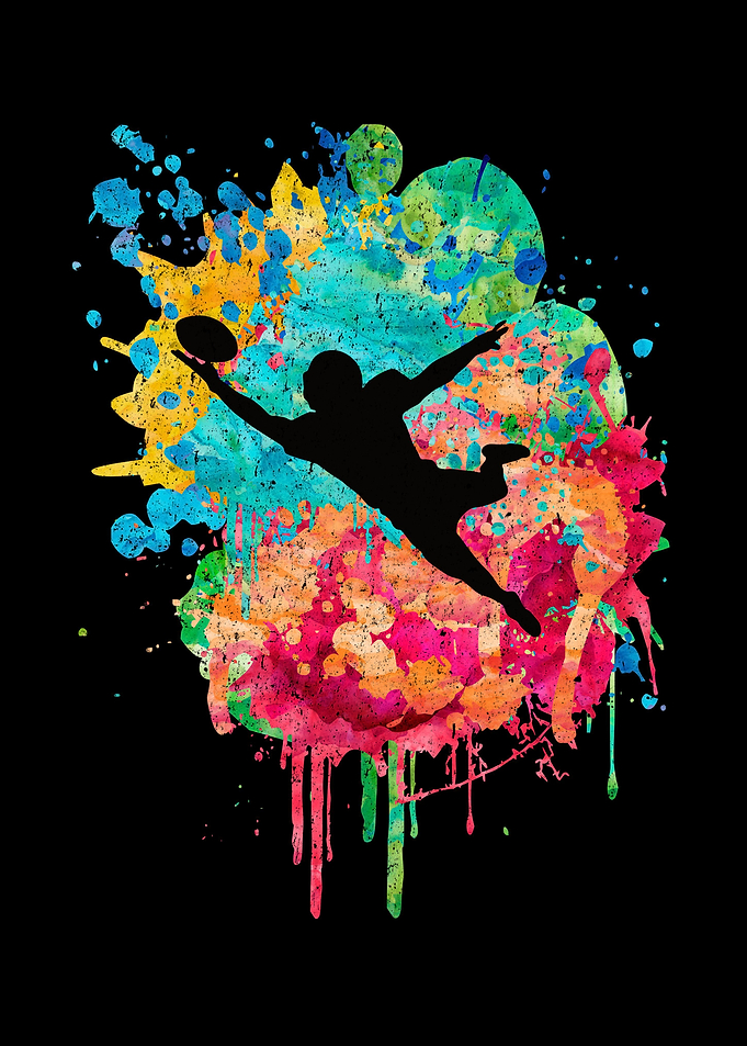 Football Spieler in PopArt