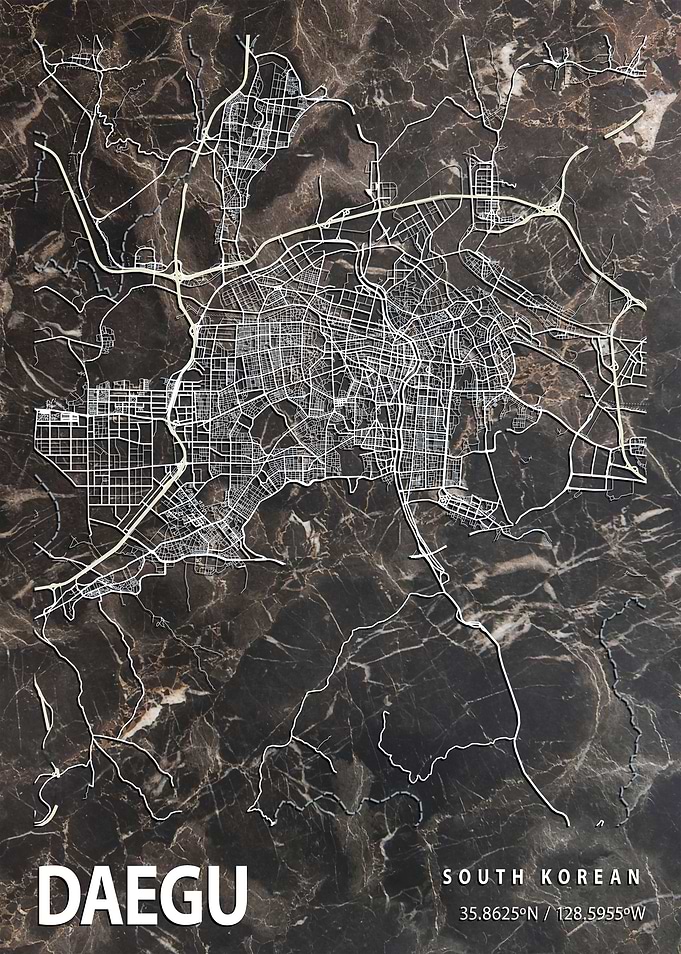 DAEGU CITY MAP