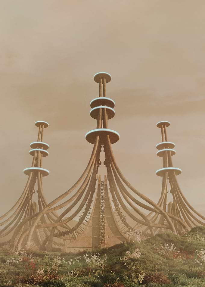 Antenna Scifi 3D