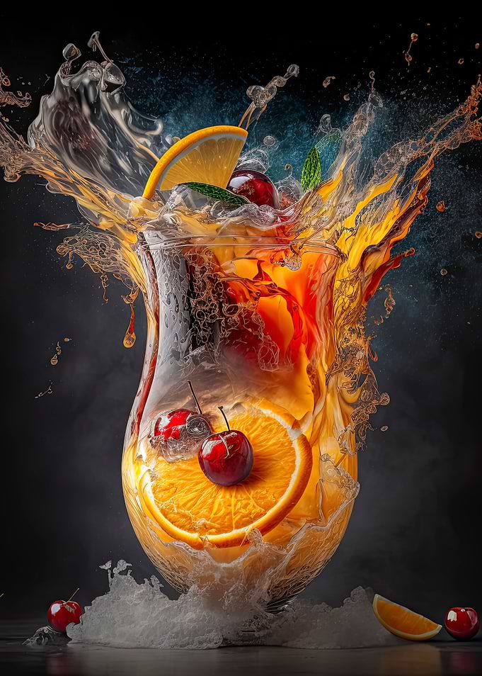 Hurricane cocktail