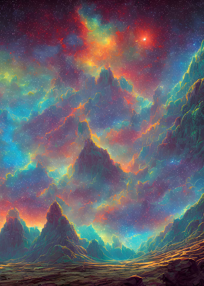 Clash of space colors