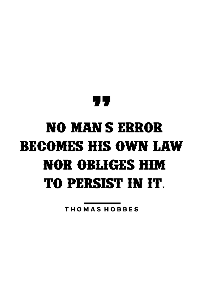 Thomas Hobbes Quotes