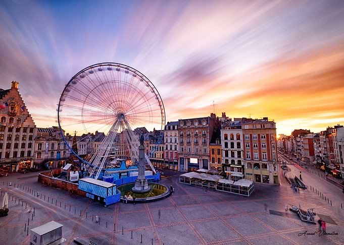 Ciel de feux sur Lille