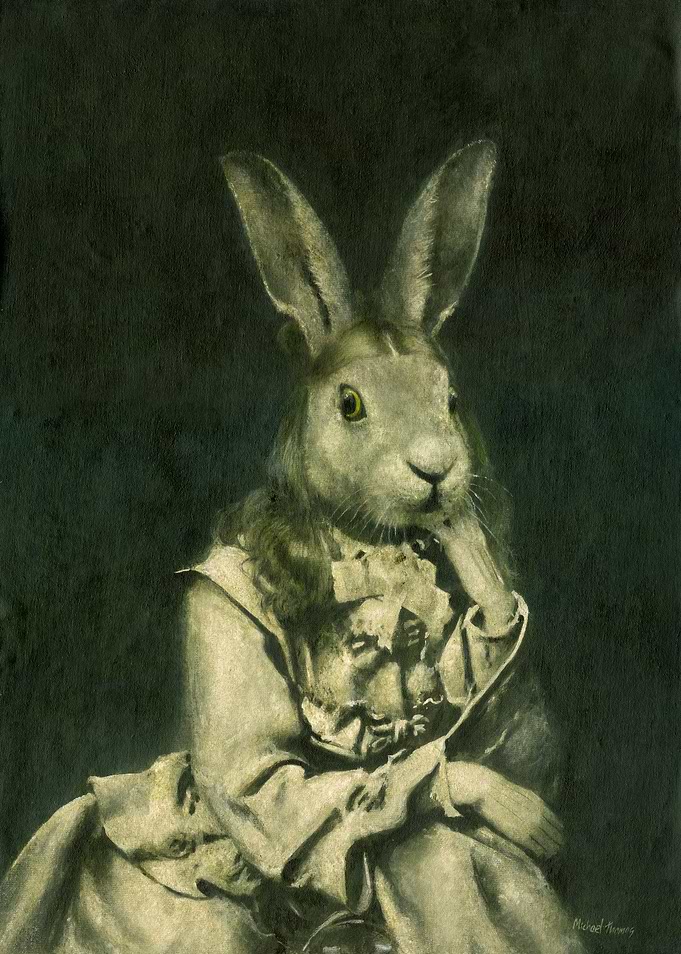 Victorian Hare Girl