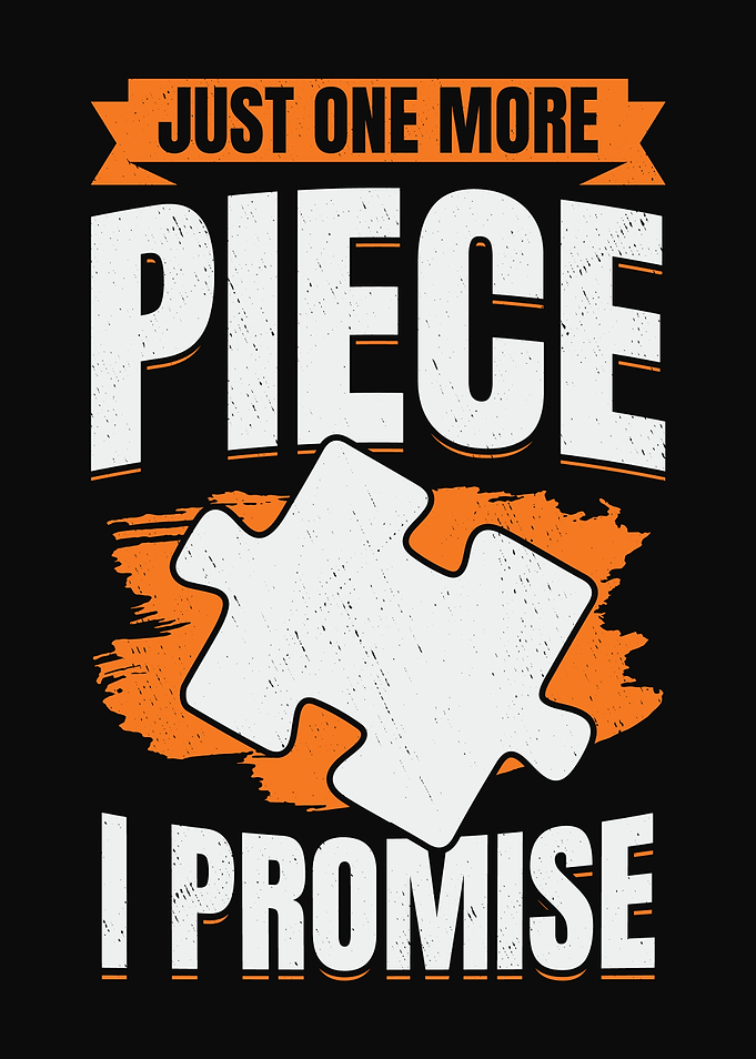 Jigsaw Puzzle Lover Design