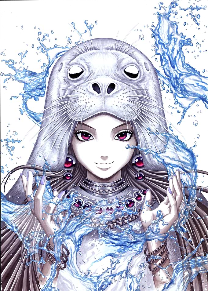 Selkie Seal Girl