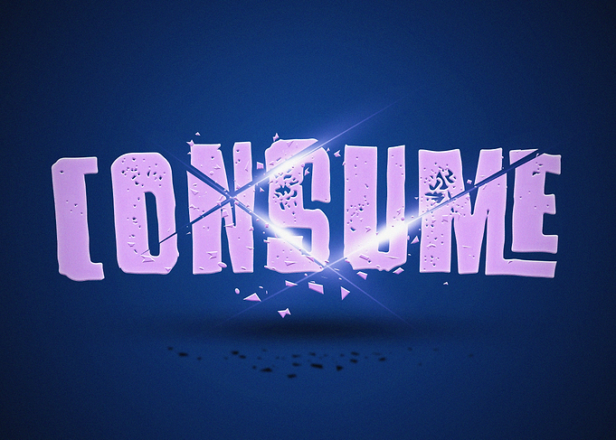 Consume Broken Letters
