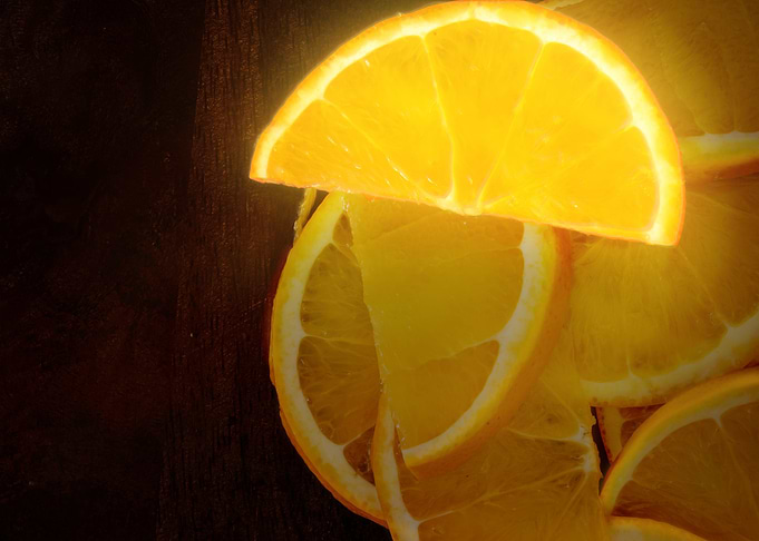 Glowing Orange