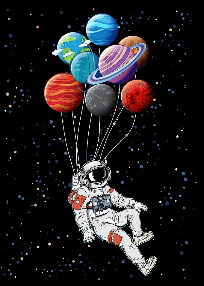 Astronaut Space Funny Spac