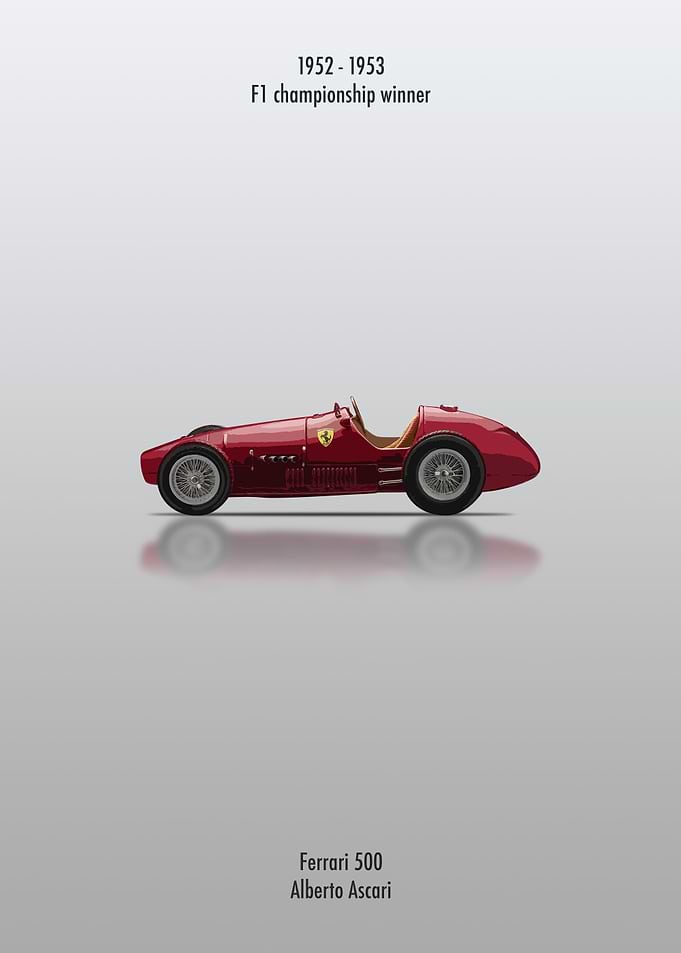 1952 and 1953 Ferrari 500