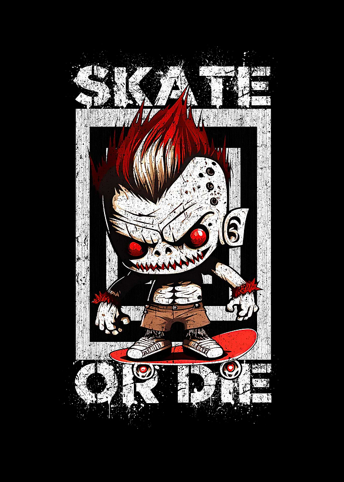 Skateboard Monster