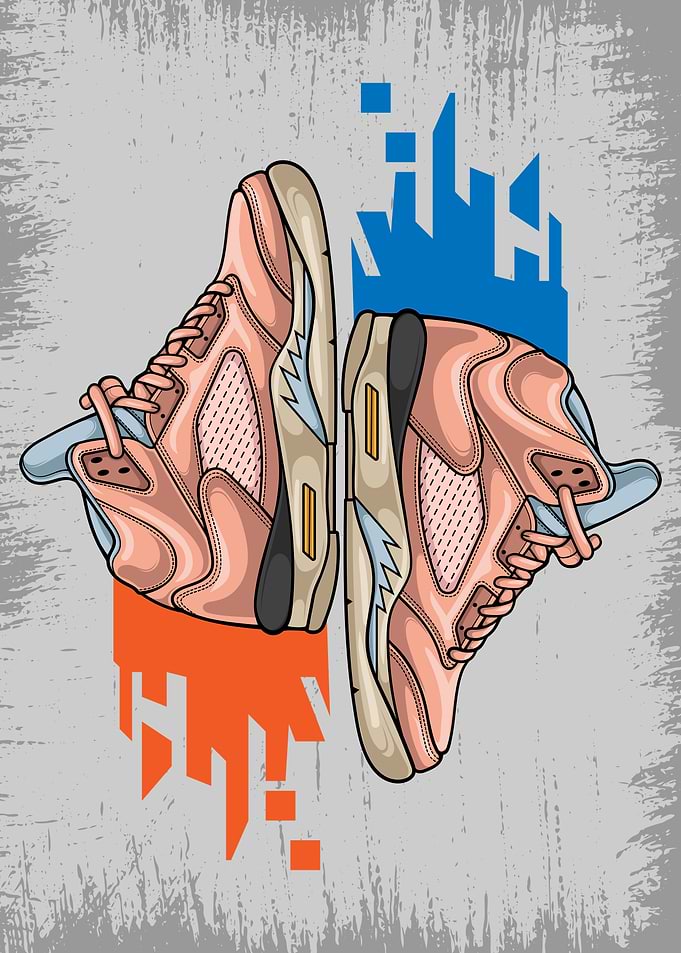 Pair of Sport Sneakers