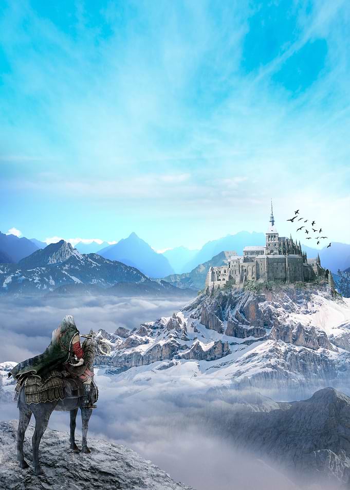 Snowy Castle Peaks