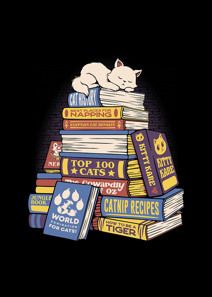 Cat Books Feline Library