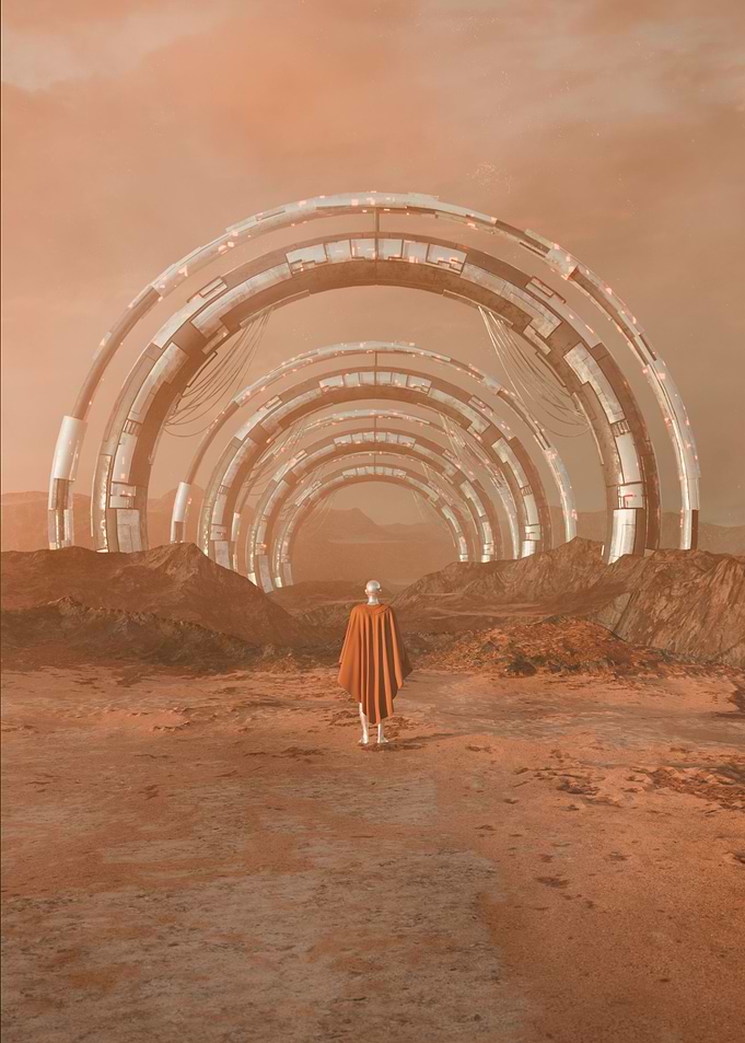 Scifi Desert 3D
