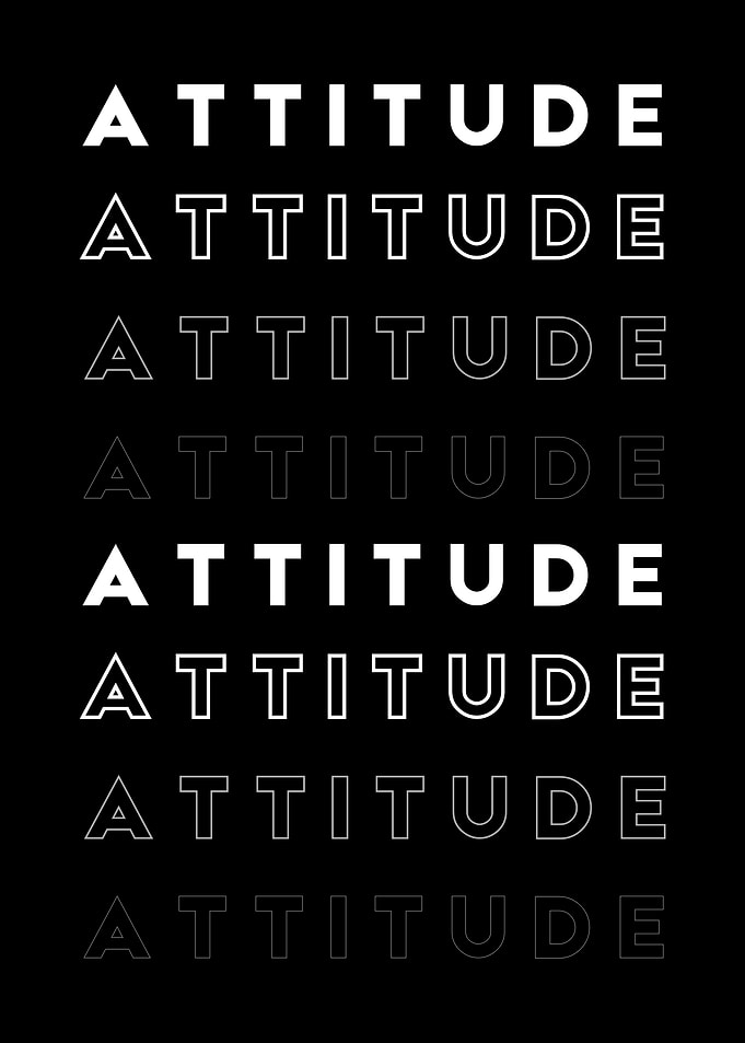 inspirational Word Attitud