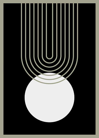 Boho Minimalist Abstract