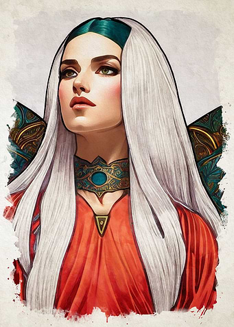 White Hair Fairy