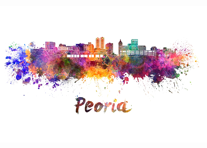 Peoria skyline