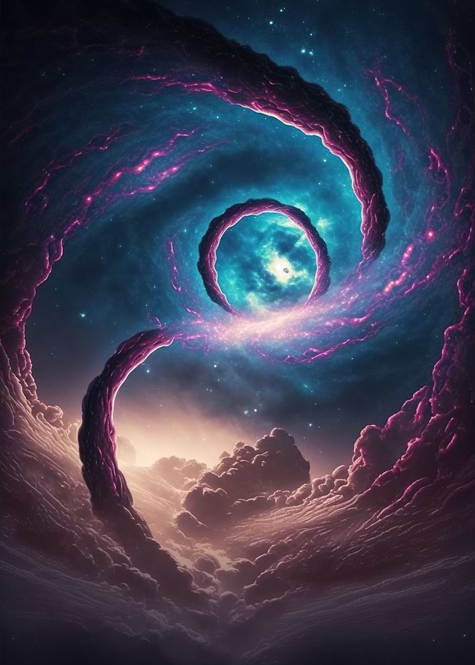 Colors of Space Planet