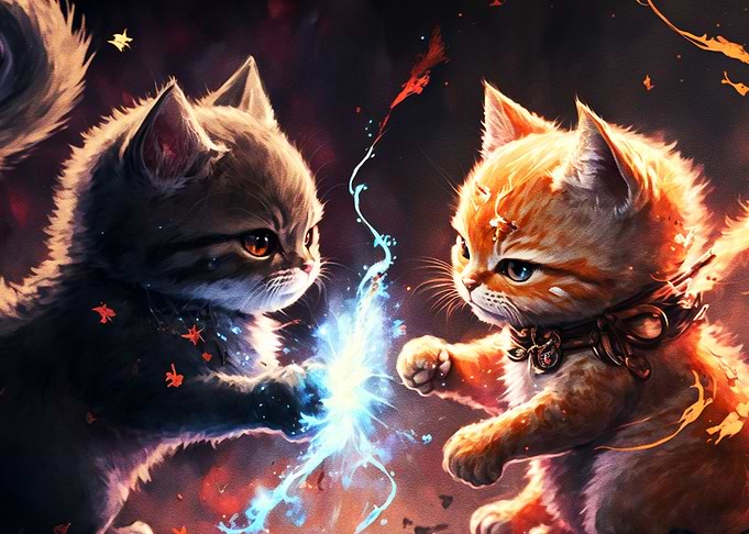 Kitten Fight