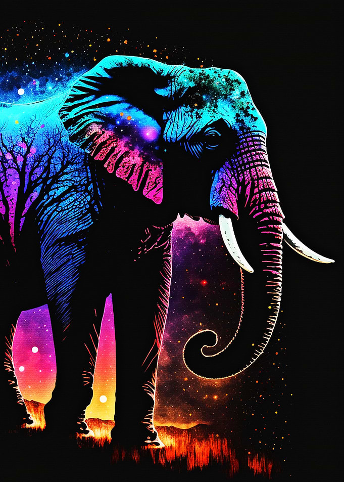 Colorful Elephant