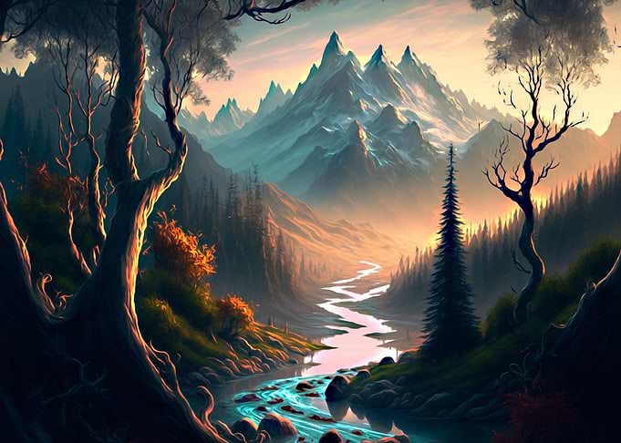 magical landscape