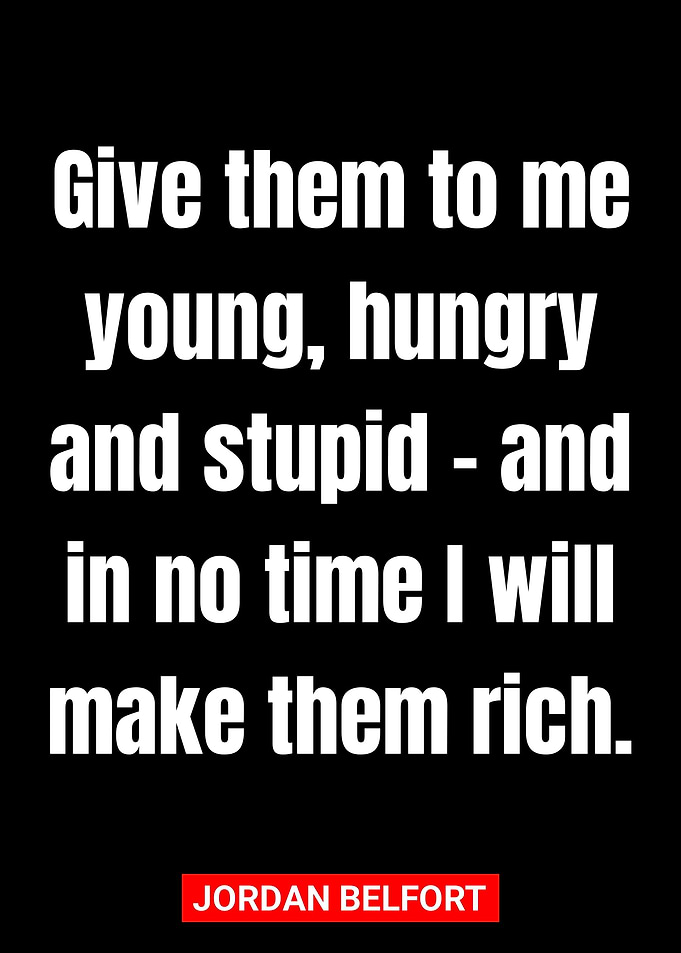 jordan belfort quotes