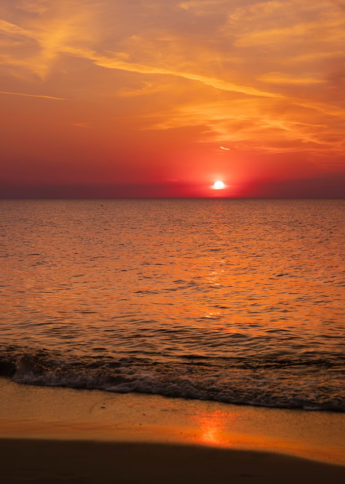 Sunset, Baltic Sea, Poland