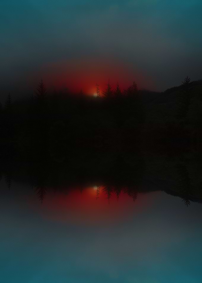 Sunset in Scotland