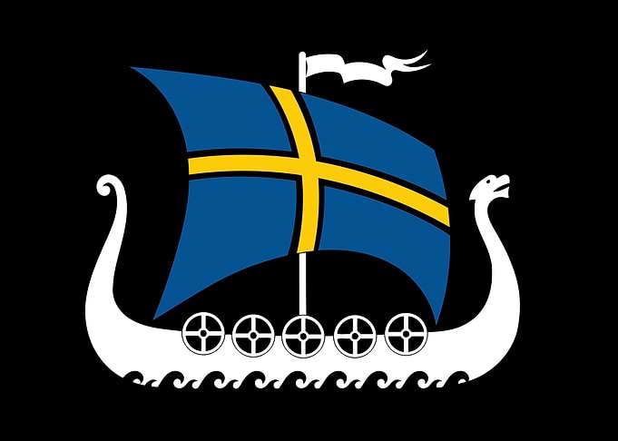 Sweden Viking Ship Gift
