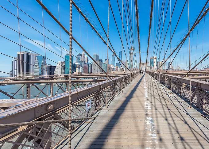 Brooklyn Bridge View NYC