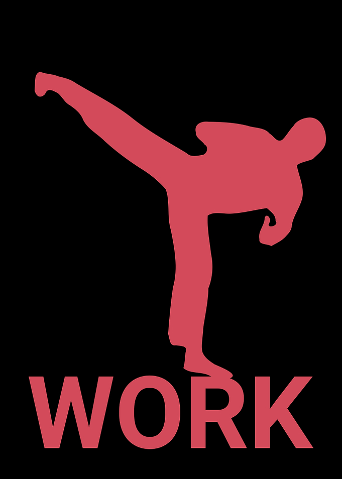 WORK KARATE MAN