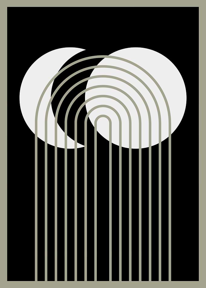 Boho Minimalist Abstract