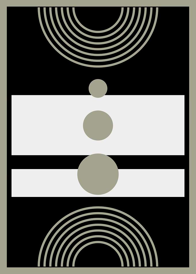 Boho Minimalist Abstract