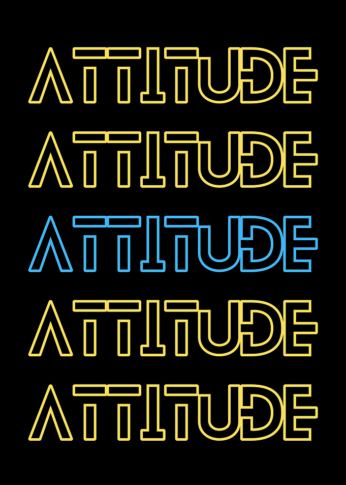 inspirational Word Attitud