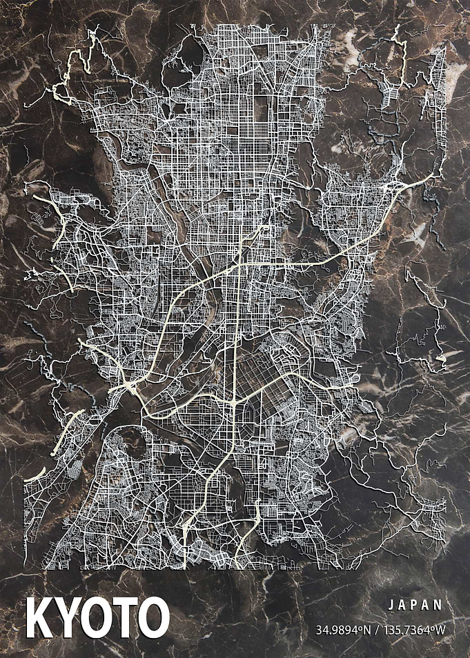 KYOTO CITY MAP