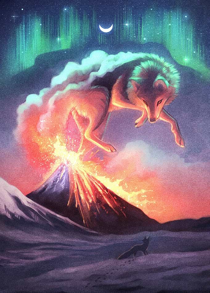 Lava ghost