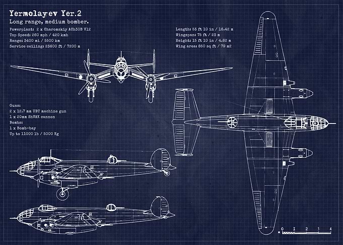 Yermolayev Yer2 Blueprint