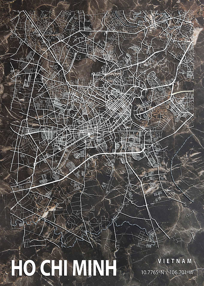 HO CHI MINH CITY MAP