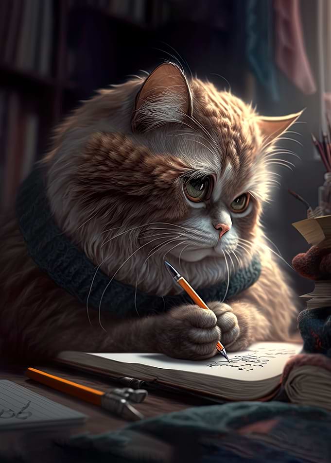 Educated cat